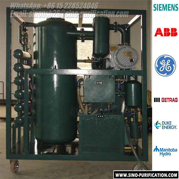 Lightweight Vacuum Transformer Oil Purifier Small Capacity 600 Liters Per Hour 900mm