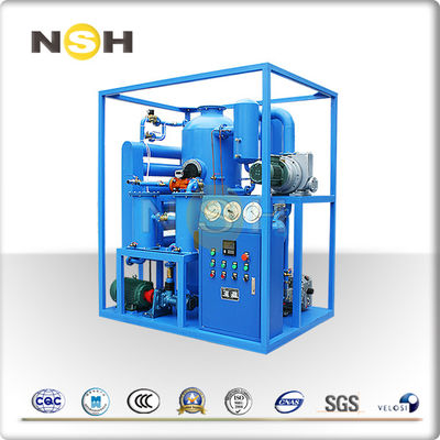 Roots Vacuum Transformer Oil Purifier Four-Wheel Fixing Type Dehydration Degassing System