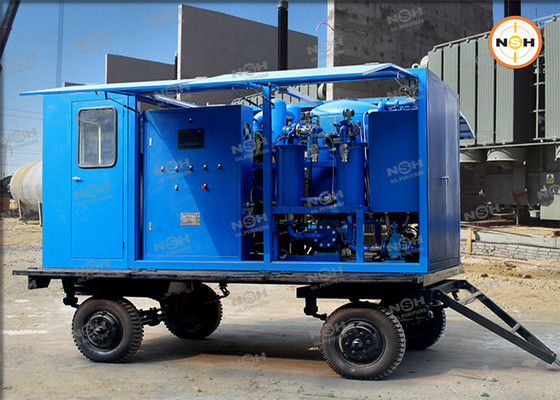 12000L/H Model VFD Transformer Oil Purifier With Trailer