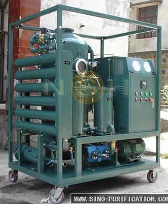 65KW Single-Stage Oil Filtering Machine: Vacuum Transformer Oil Purifier with 6000L/H Capacity