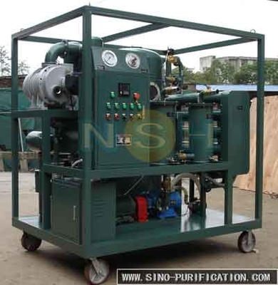 A double-stage vacuum oil purifier from the VFD Series, designed for transformer oil, has the capacity to purify up to 4000 liters per hour.