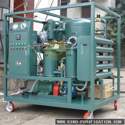 Double-Stage Vacuum Transformer Electric Oil Filtration Recycling Equipment For Power Transformer Oils, Transformer Oil Filter Machine, 1800-18000 Liter/Hour, For The Thermal Power Station Power Plant