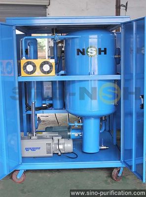 6000L/H 380V Carbon Steel Turbine Oil Purifier with Electric Heating and High Water Degassing Efficiency