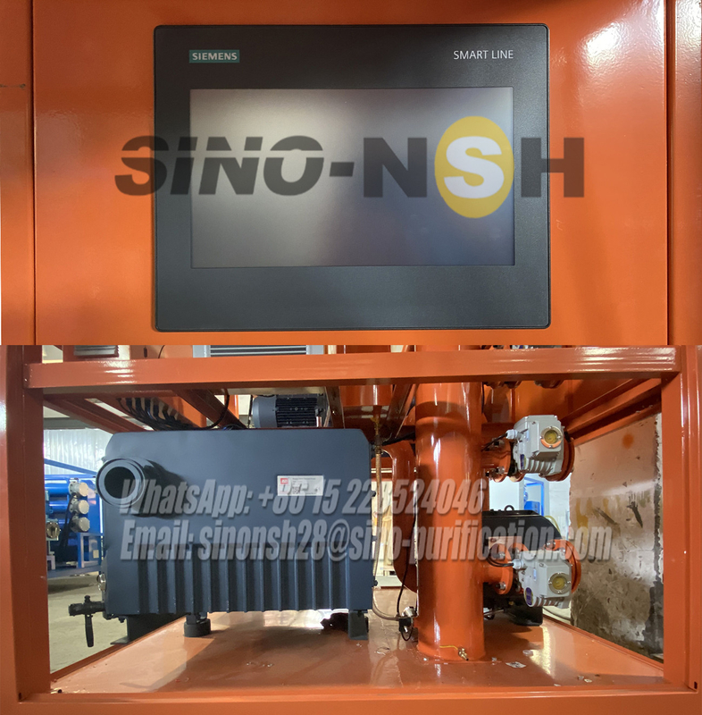Vacuum Pump Unit Movable Air Evacuation Vacuum Degree 0.05 Pa