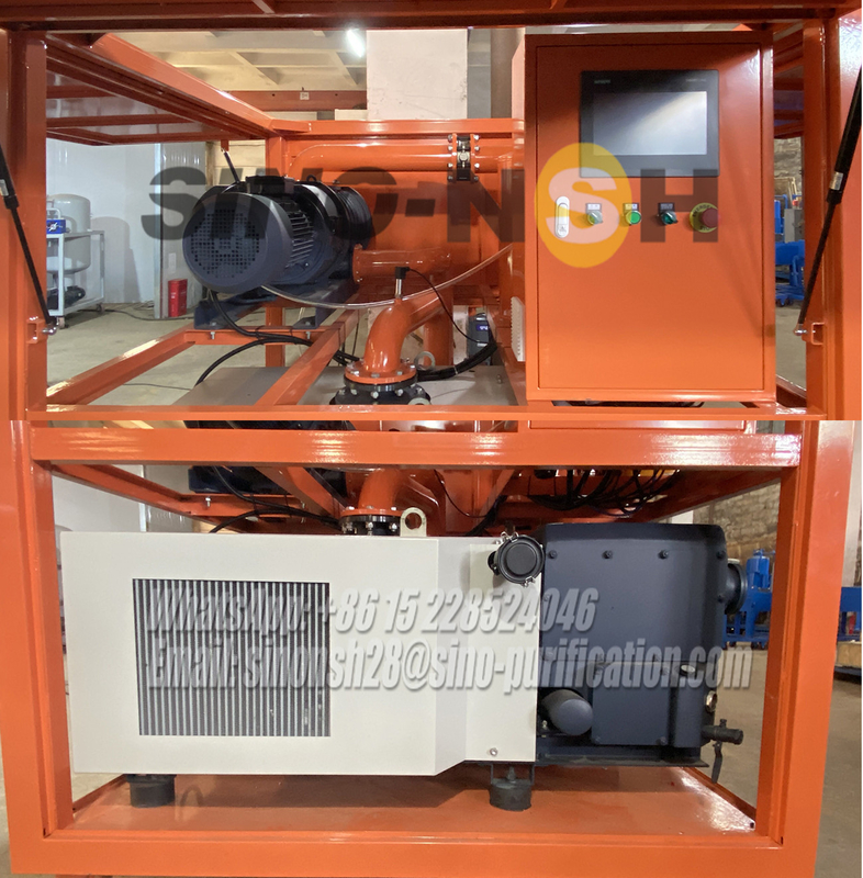Vacuum Pump Unit Movable Air Evacuation Vacuum Degree 0.05 Pa