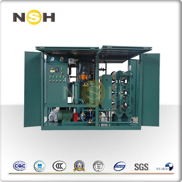 3000LPH Mobile Transformer Insulation Oil Purifier Single-Axle Double-Stage Vacuum Degassing System