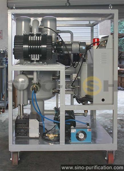 1800L/h High Dehydration Used Insulation Oil Double-Stage Vacuum oil Purifier