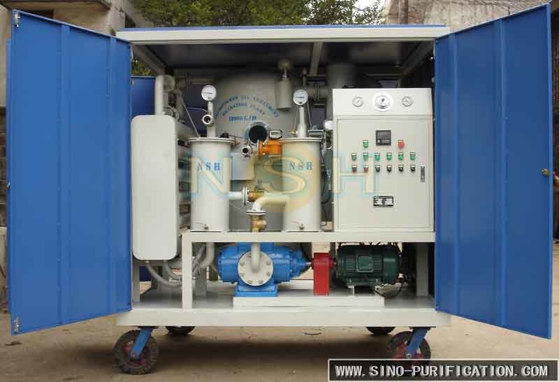 Used Transformer Oil Purifier with 1 Year Warranty to Improve Dielectric Strength and Fast Degas