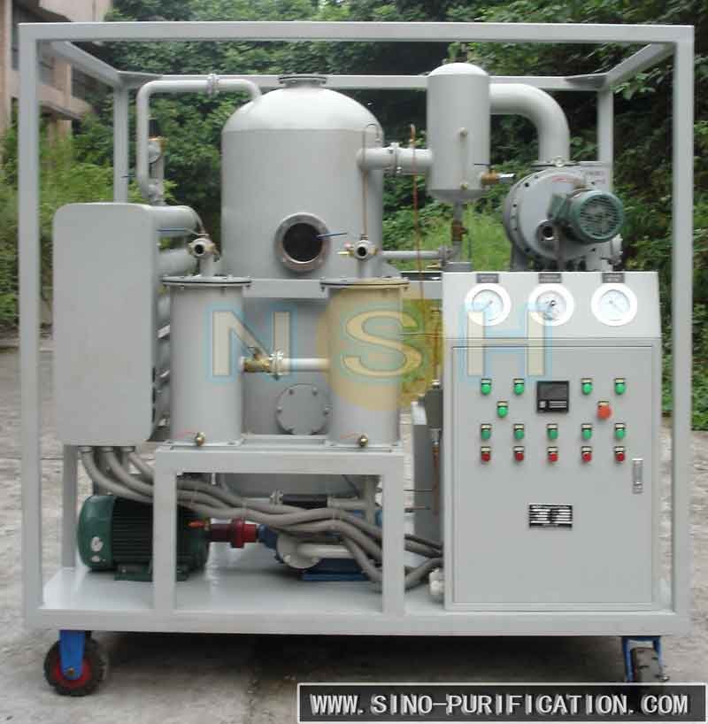 Carbon Steel Transformer Oil Filtration Plant SGS Certified Insulating Fluid Purification System