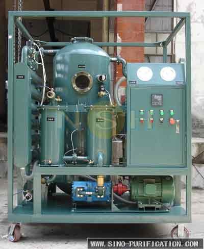 65KW Single-Stage Oil Filtering Machine: Vacuum Transformer Oil Purifier with 6000L/H Capacity