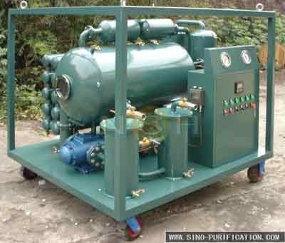 65KW Single-Stage Oil Filtering Machine: Vacuum Transformer Oil Purifier with 6000L/H Capacity