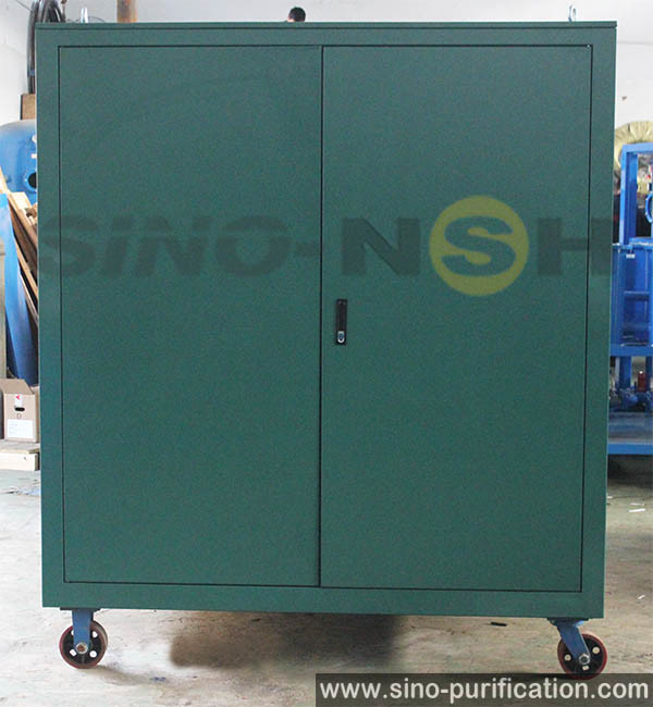 Closed-Type 100kW High-Voltage 9000LPH Double-Stage Vacuum Insulation Oil Purifier System