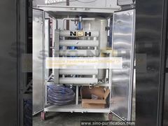 Système de décoloration et de purification d'huile de transformateur sous vide mobilisable